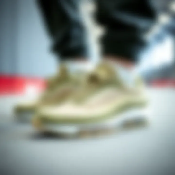 Stylish Stefan Janoski Max shoes on display