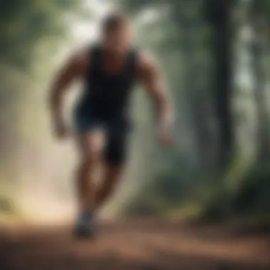 Dynamic Strength Training for Runners Runner performing strength exercises