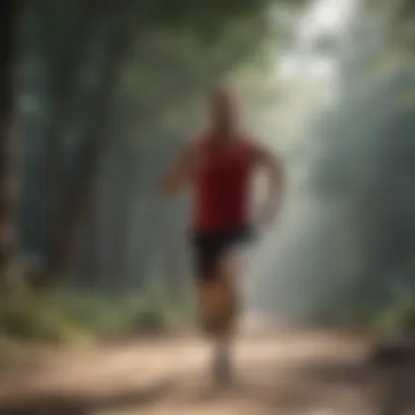 Enhanced Performance through Strength Training Runner experiencing improved performance