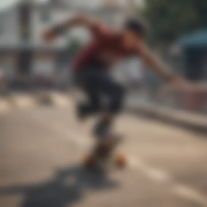 Technical analysis of skateboarding tricks and performance