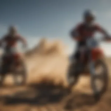 The Vibrant Community of Motocross Enthusiasts Fans cheering passionately at a motocross event, reflecting the sport's community impact.
