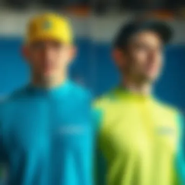 Side-by-side comparison of the Element Shirt and standard sports apparel highlighting performance features.