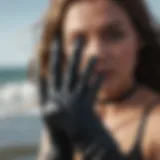Stylish surf gloves designed for performance