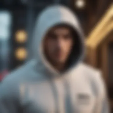 Urban Aesthetics: Boss Hoodies in Contemporary Fashion Boss hoodie displayed against an urban backdrop