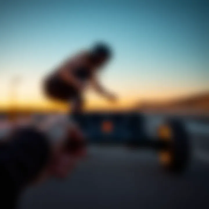 User-friendly interface of modern electric skateboard remotes