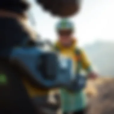 Adventure Ready: Nike Fanny Pack in Action Adventure seekers wearing the Nike fanny pack during an outdoor activity