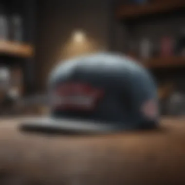 Distinctive Design of Vans Snapback Hats Vans snapback hat showcasing its unique design and branding.