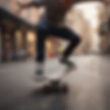 Euphoria in Motion A skater experiencing a moment of exhilaration mid-air