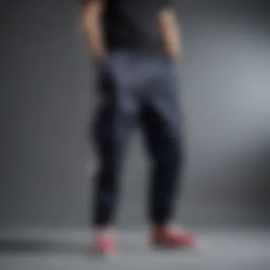 Versatile Styling for Active Lifestyles Vans baggy pants styled with various extreme sports gear, illustrating versatility in fashion.