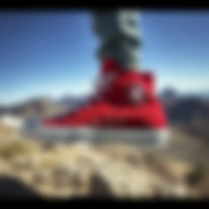 Notable The Red Stacked Converse: A Formidable Fusion of Style and Functionality