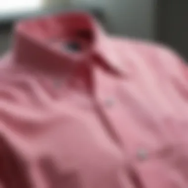 Versatile Styling Options for the Pink Button Down A variety of pink button down shirts displayed for styling inspiration