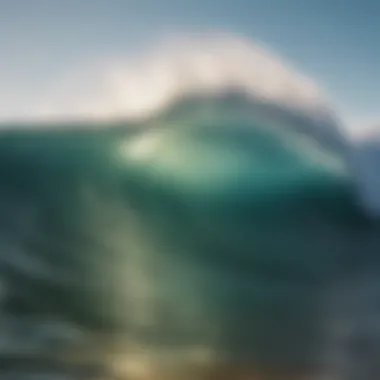 Understanding Wave Dynamics Diagram illustrating the dynamics of wave formation and energy