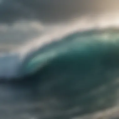 Factors Influencing Ocean Wave Heights An illustration of factors influencing ocean wave heights