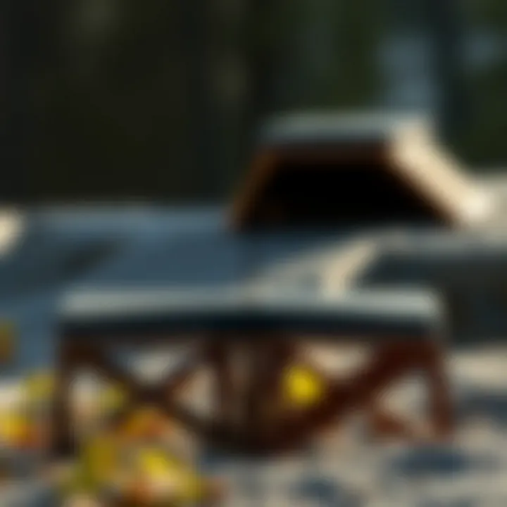 Side-by-side comparison of different riser pad designs for extreme sports