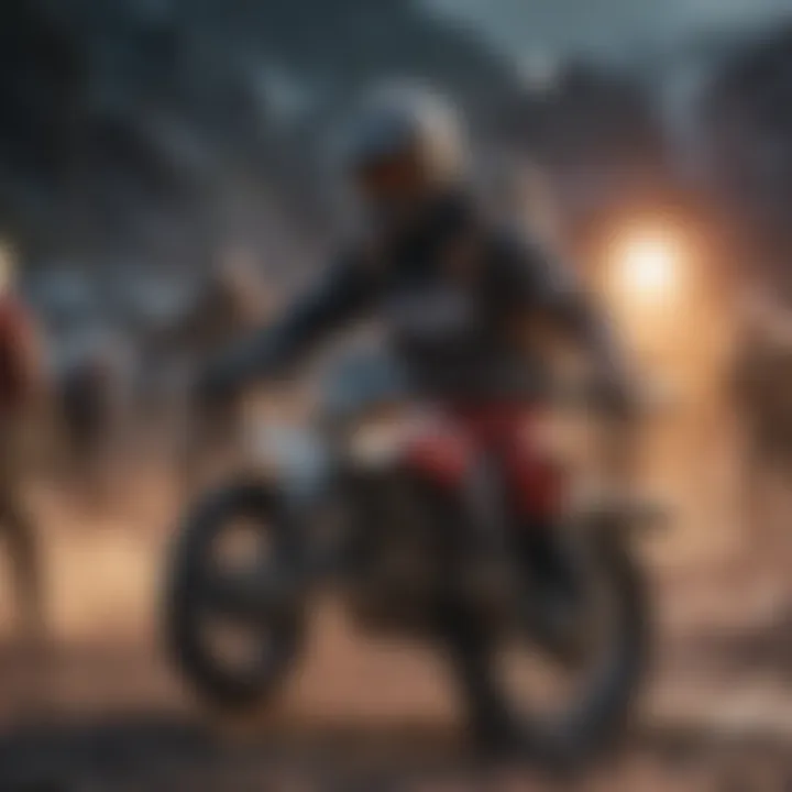 Community gathering in extreme sports