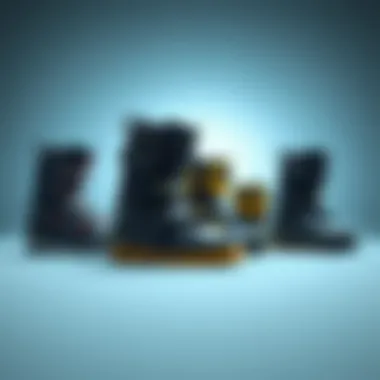 Variety of Wakeboard Boots Available Diverse range of wakeboard boots displayed