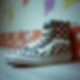 Classic Vans Checkerboard High sneaker showcasing its distinct pattern and style