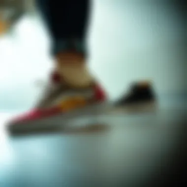 Contemporary Fashion Trends in Vans A diverse range of Vans shoes reflecting contemporary fashion trends