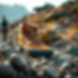 Vans Hi8 MTE showcased on rugged terrain