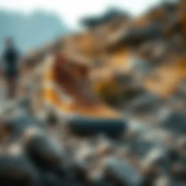 Vans Hi8 MTE in Action on Challenging Surfaces Vans Hi8 MTE showcased on rugged terrain