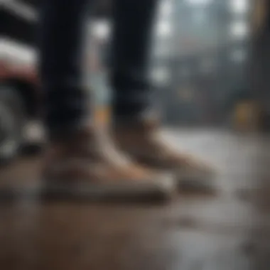 Stylish and Rugged: The Essence of Vans MTE Vans MTE footwear showcasing stylish design and rugged features
