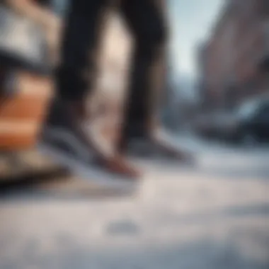 Adventure Ready: Vans MTE in Action Vans MTE shoes in a snowy outdoor setting