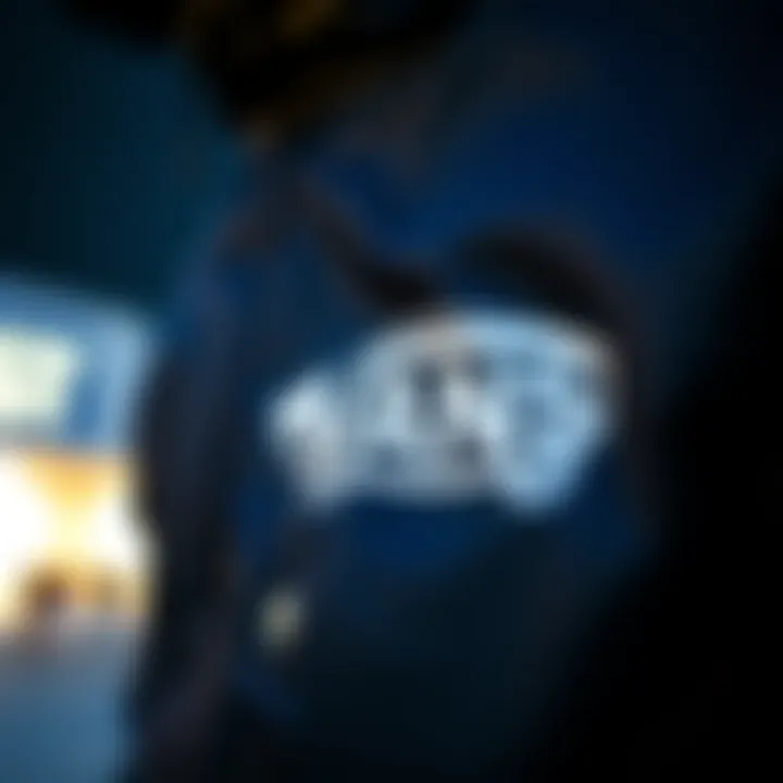 Close-up of innovative material used in Vans raincoats showcasing its waterproof capabilities