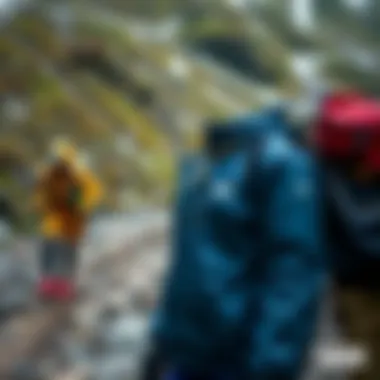 Vans raincoats in an outdoor adventure setting, demonstrating their multifunctionality