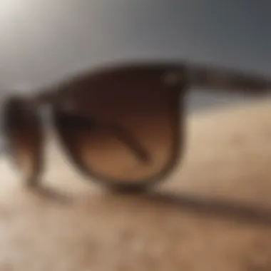 The historical evolution of Wayfarer sunglasses displayed through a timeline.