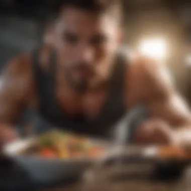 Nutrient-rich meal prepared for optimal athletic performance.