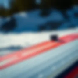 Close-up of a Zap Pro skimboard showcasing its unique design features