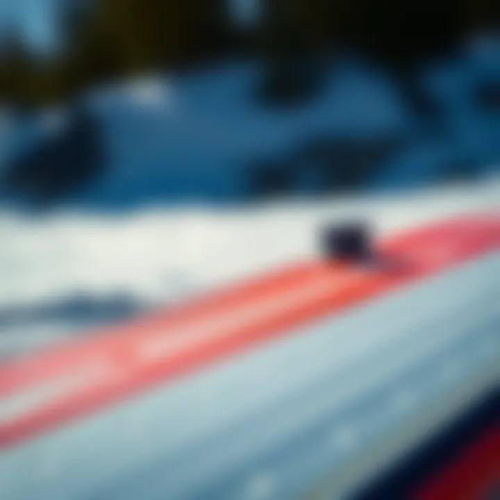 Innovative Design of Zap Pro Skimboard Close-up of a Zap Pro skimboard showcasing its unique design features