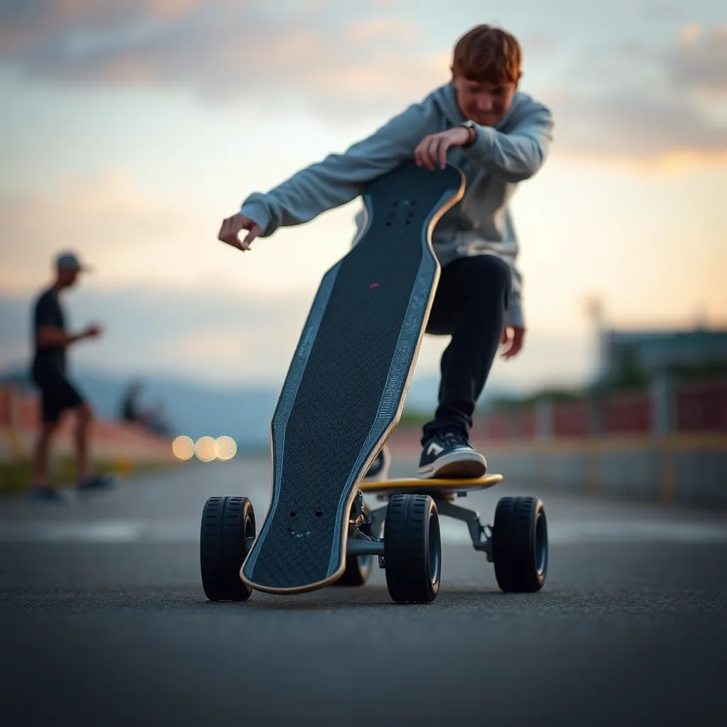 Exploring the Dynamics of Foldable Longboards