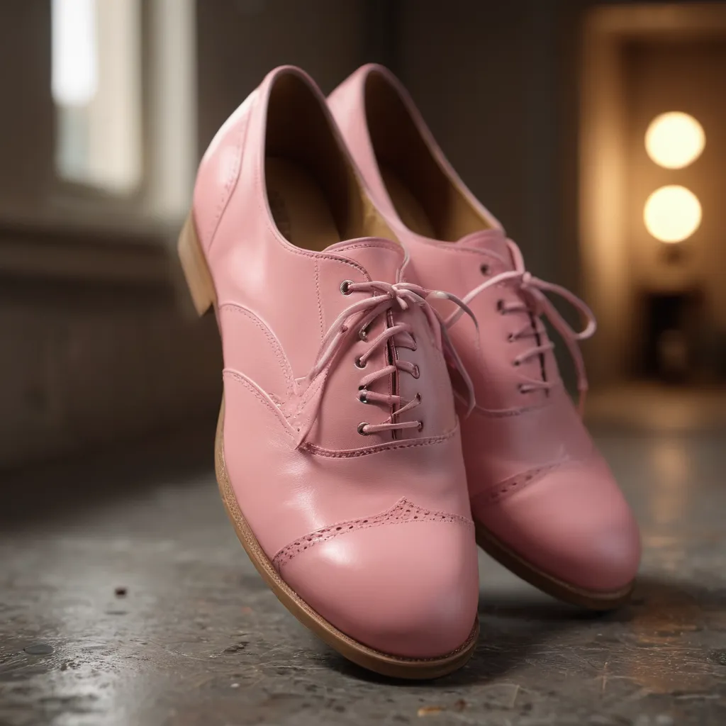 Discovering the Timeless Charm of Pink Oxford Shoes